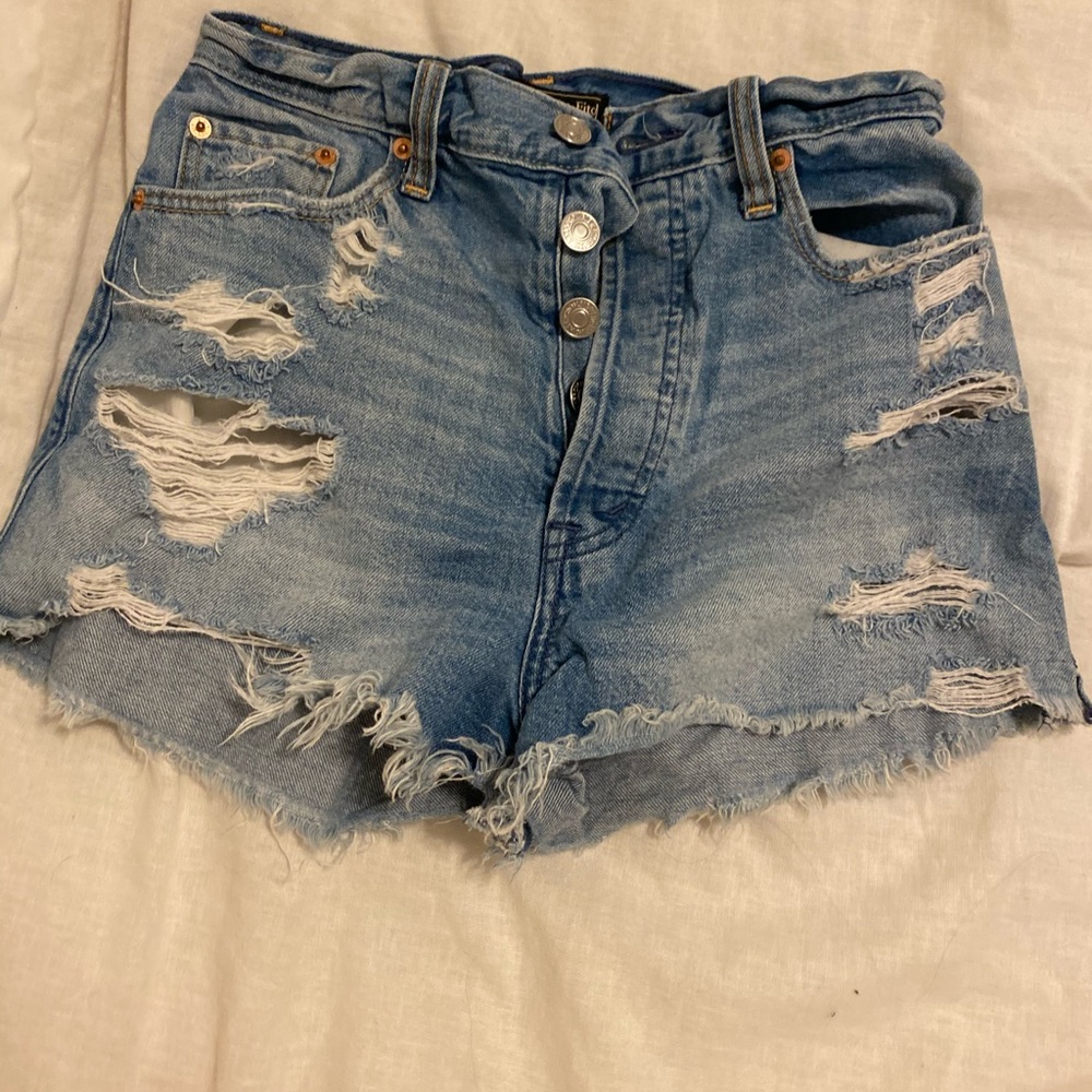 Abercrombie jean shorts